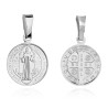 SREBRNY MEDALIK DO ŁAŃCUSZKA ŚW. BENEDYKT SREBRO 925