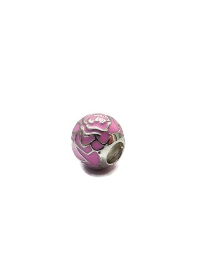 Srebrna zawieszka srebrny wisiorek charms beads emaliowany 925
