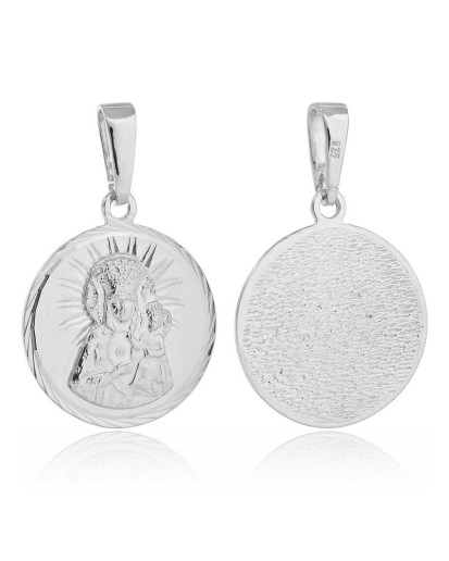 MEDALIK SREBRNY MATKA BOSKA CZĘSTOCHOWSKA SREBRO 925