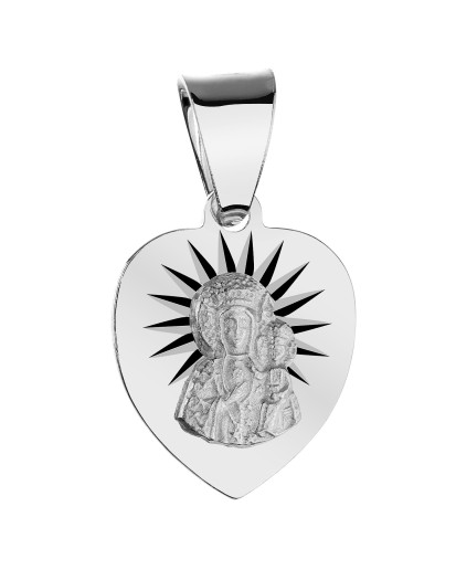 SREBRNY MEDALIK MATKA BOSKA CZĘSTOCHOWSKA SREBRO 925