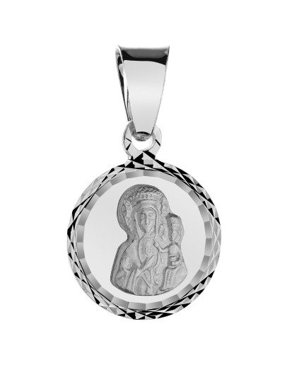SREBRNY MEDALIK MATKA BOSKA CZĘSTOCHOWSKA SREBRO 925