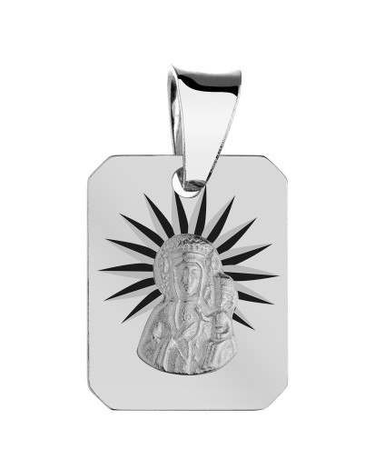 SREBRNY MEDALIK MATKA BOSKA CZĘSTOCHOWSKA SREBRO 925