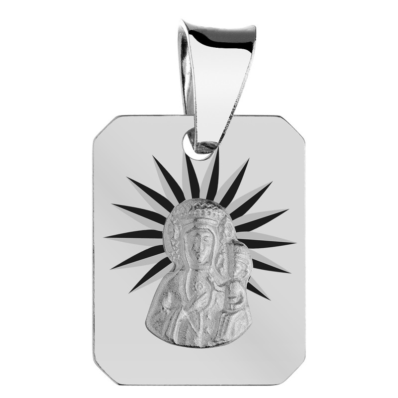 SREBRNY MEDALIK MATKA BOSKA CZĘSTOCHOWSKA SREBRO 925