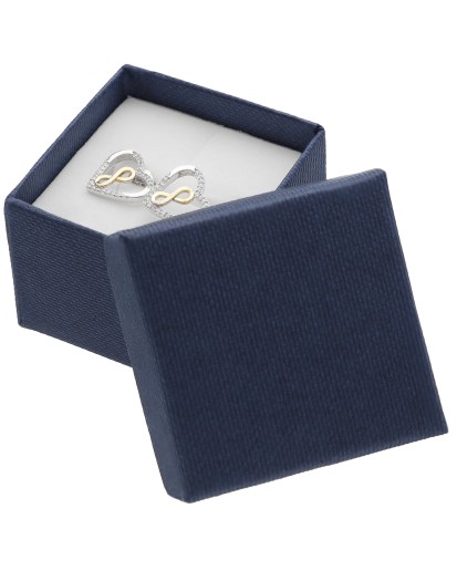 PUDEŁKO PREZENTOWE KLASYCZNE NA PIERŚCIONEK KOLCZYKI BIŻUTERIA