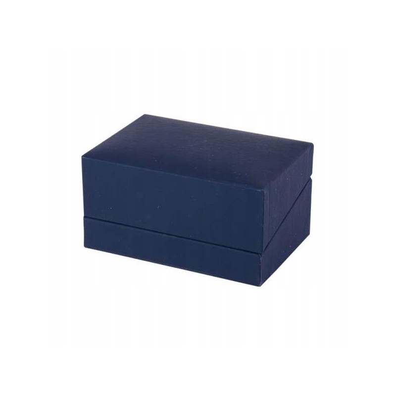 PUDEŁKO WELUROWE NA OBRĄCZKI GRANATOWE ŚLUB ŚLUBNE