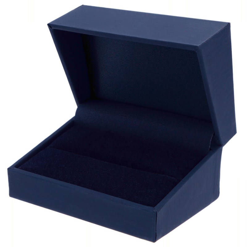 PUDEŁKO WELUROWE NA OBRĄCZKI GRANATOWE ŚLUB ŚLUBNE