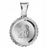 SREBRNY MEDALIK DO ŁAŃCUSZKA ŚWIĘTY MICHAŁ ARCHANIOŁ SREBRO 925