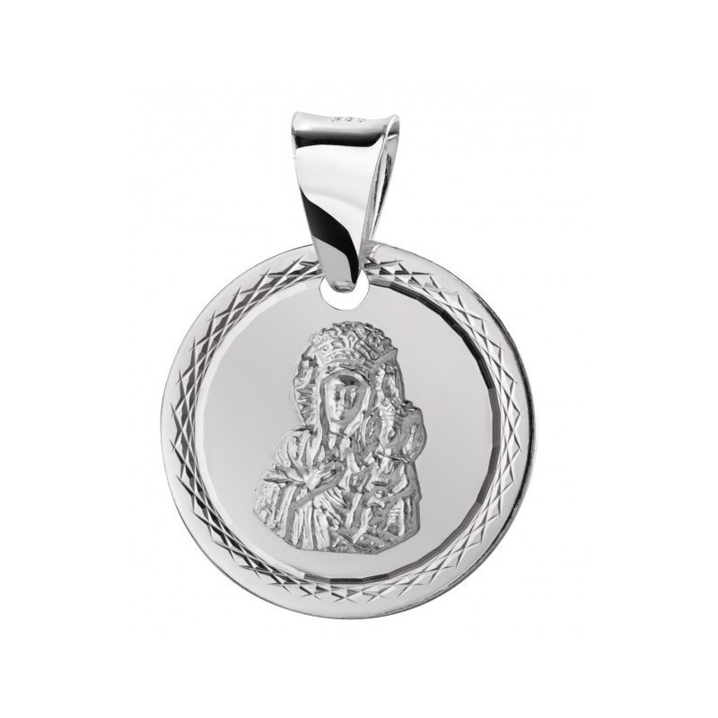 SREBRNY MEDALIK MATKA BOSKA CZĘSTOCHOWSKA SREBRO 925