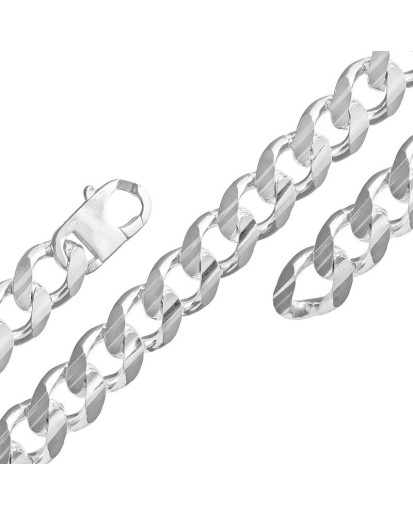 Srebrny łańcuszek pancerka 55 cm 134,70  g 925