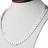 Srebrny łańcuszek pancerka męski 9,1 mm 50-60 cm 925