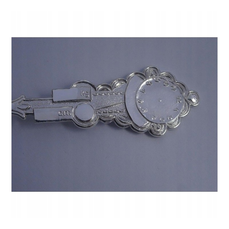 Łyżeczka srebrna zawieszka dla dziecka na chrzest 925