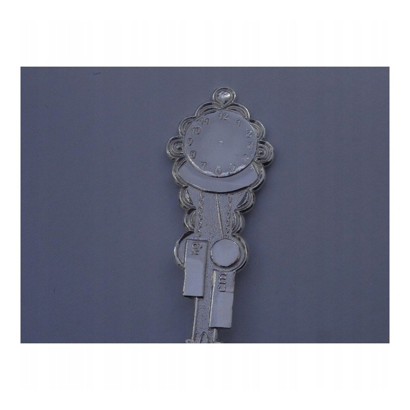 Łyżeczka srebrna zawieszka dla dziecka na chrzest 925