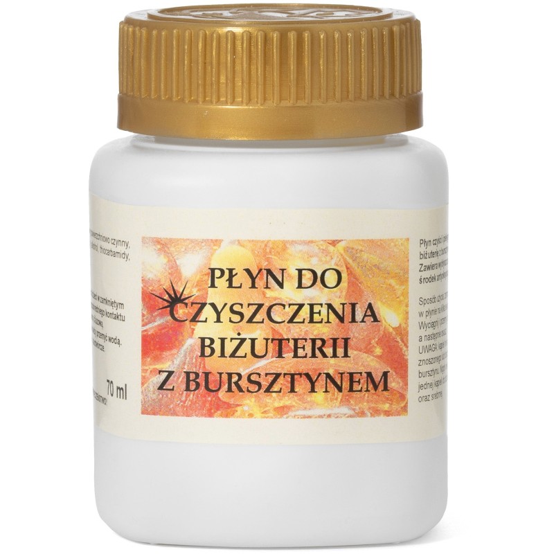 Płyn do czyszczenia biżuterii z bursztynem
