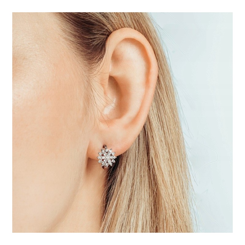 SREBNRE KOLCZYKI DAMSKIE ANGIELSKIE SREBRO 925